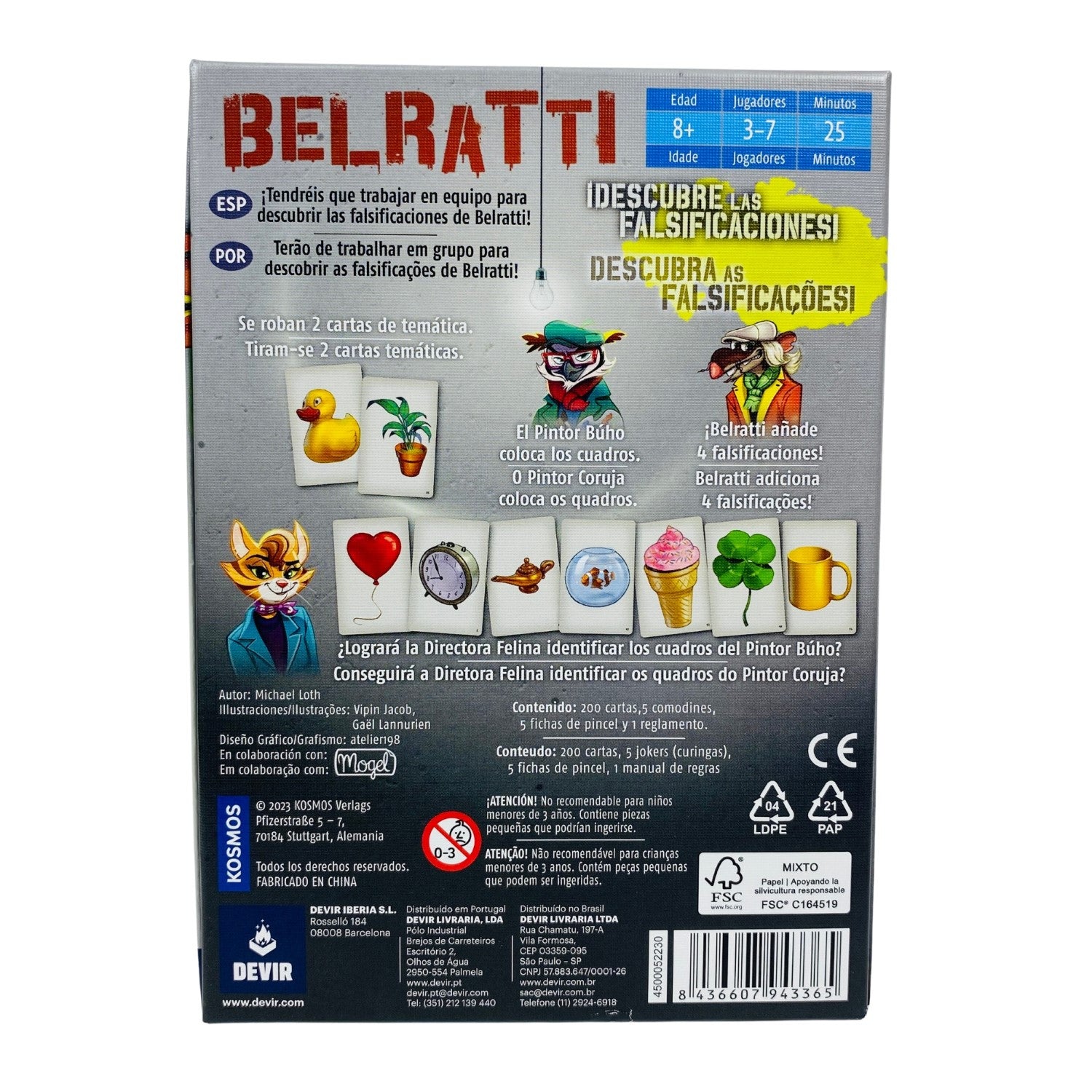 Belratti
 en español