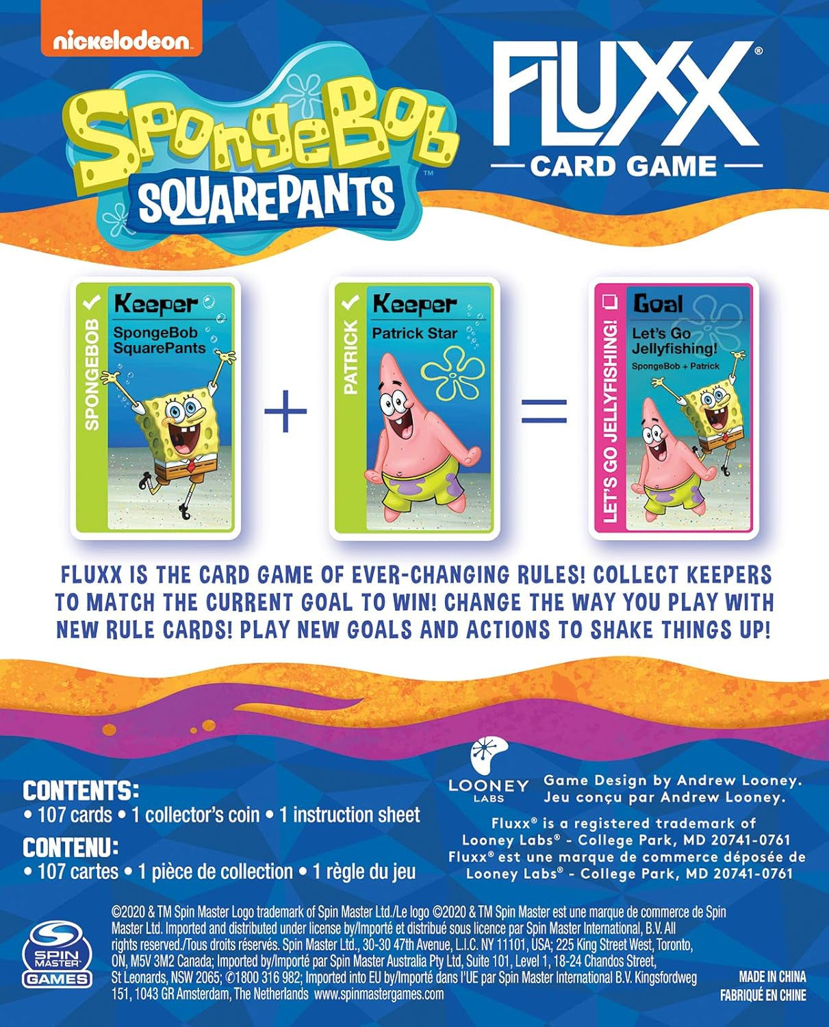 Fluxx SpongeBob
