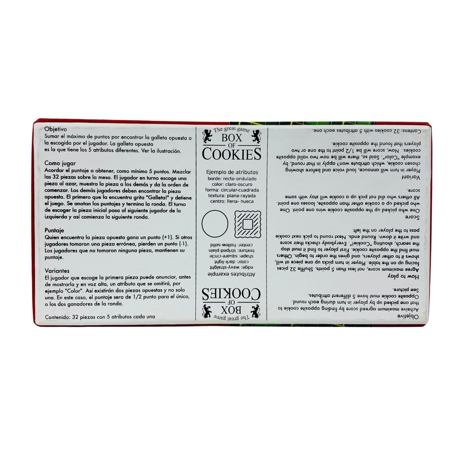 Box of Cookies en español