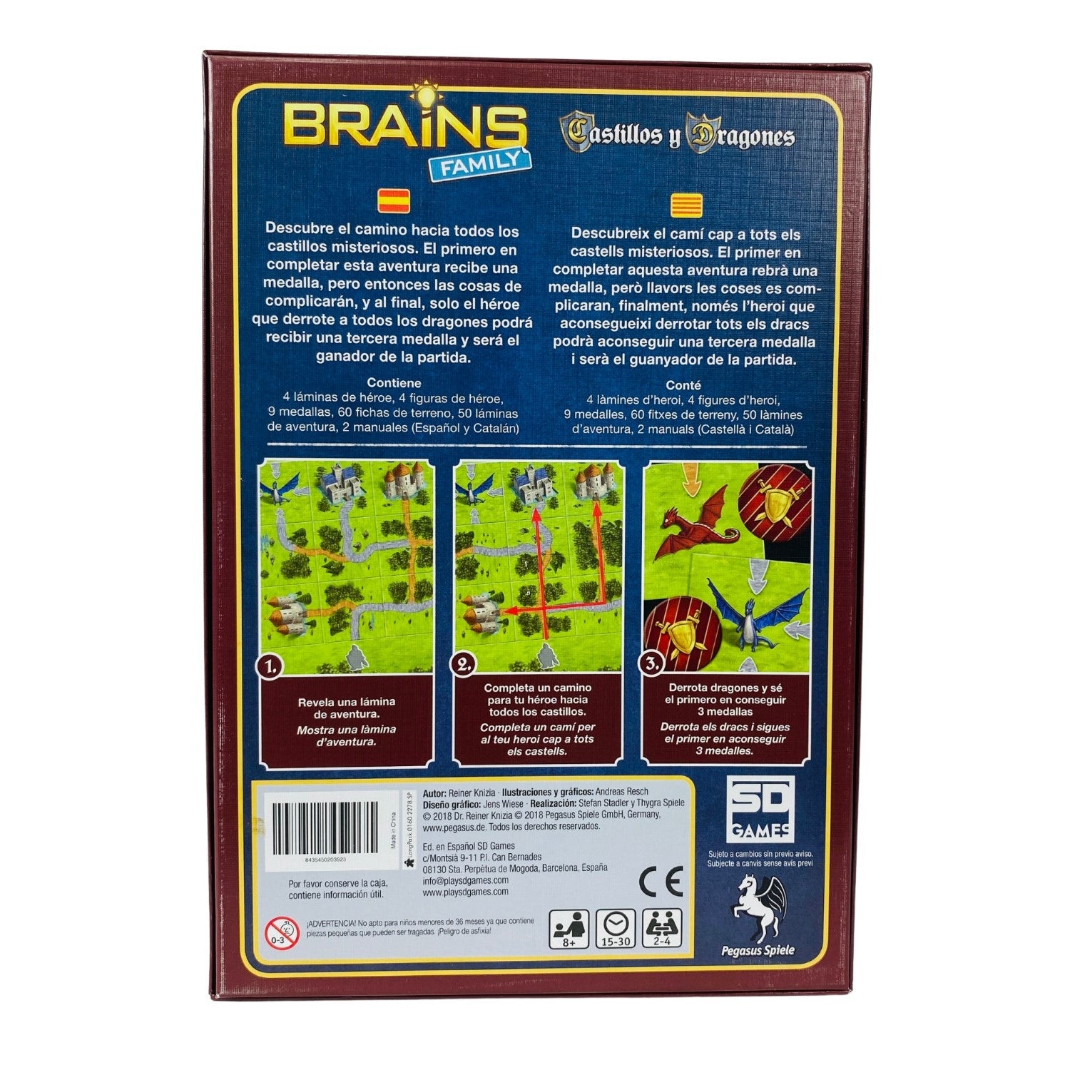 Brains: Castillos y Dragones