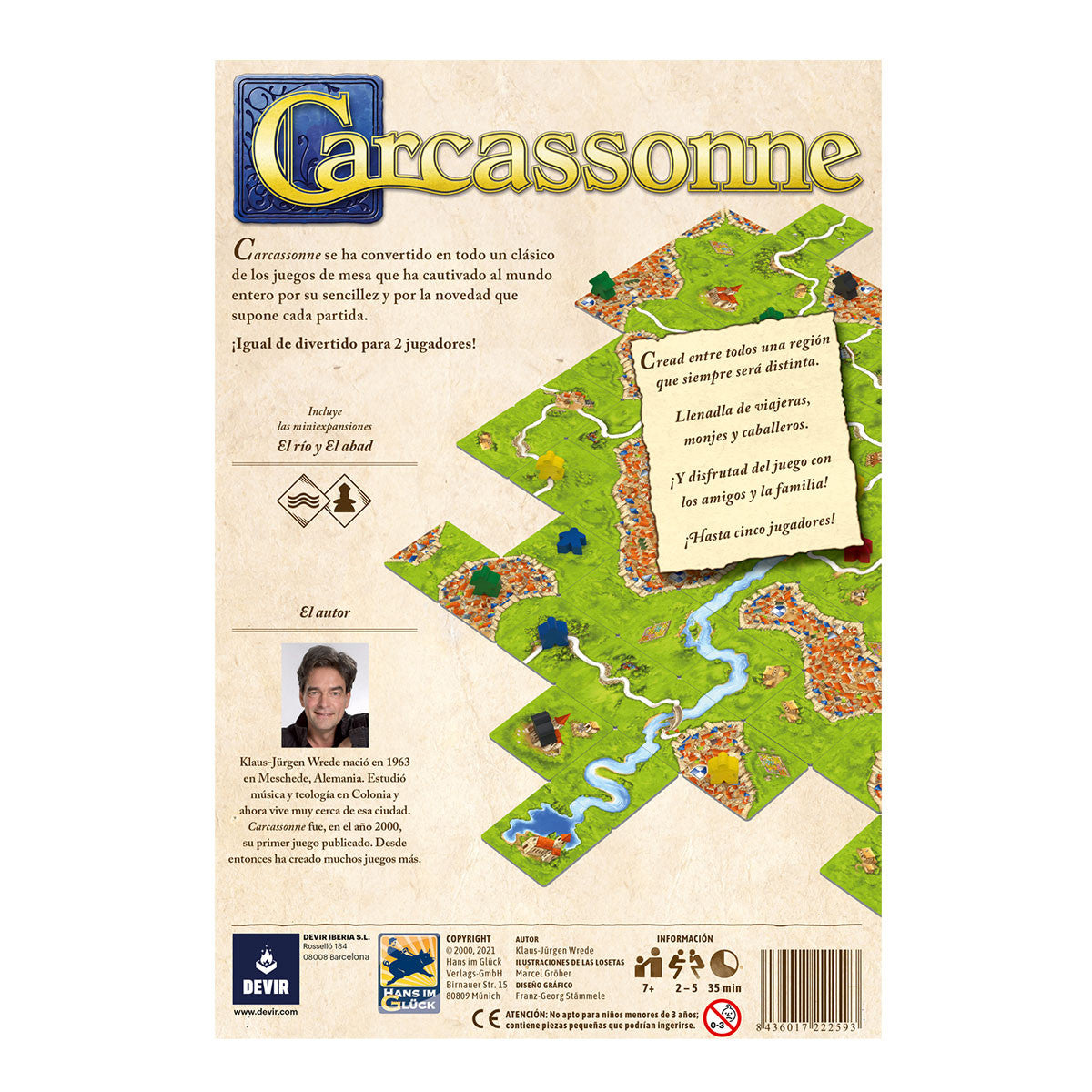 Carcassonne en español