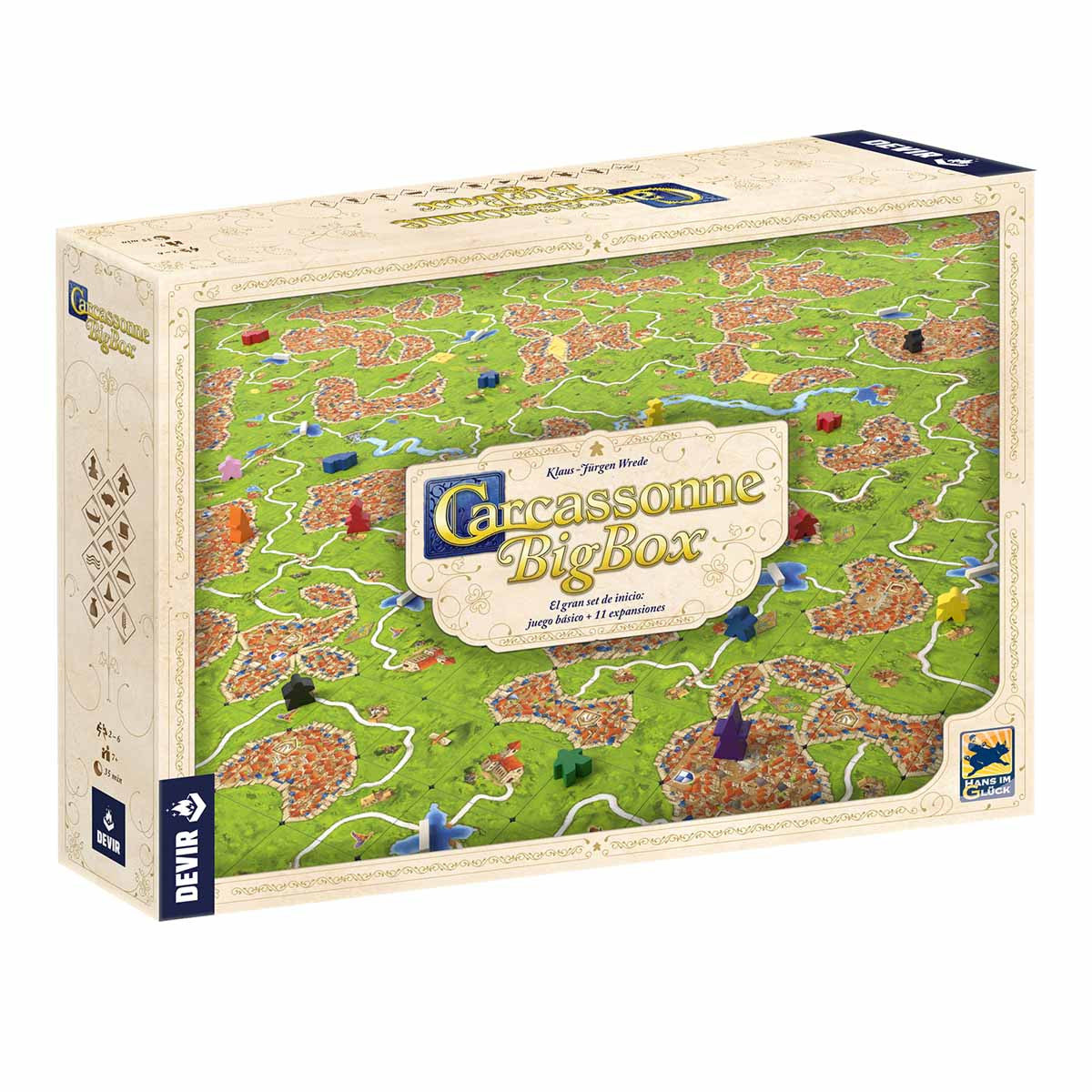 Carcassonne Plus 2017 en español