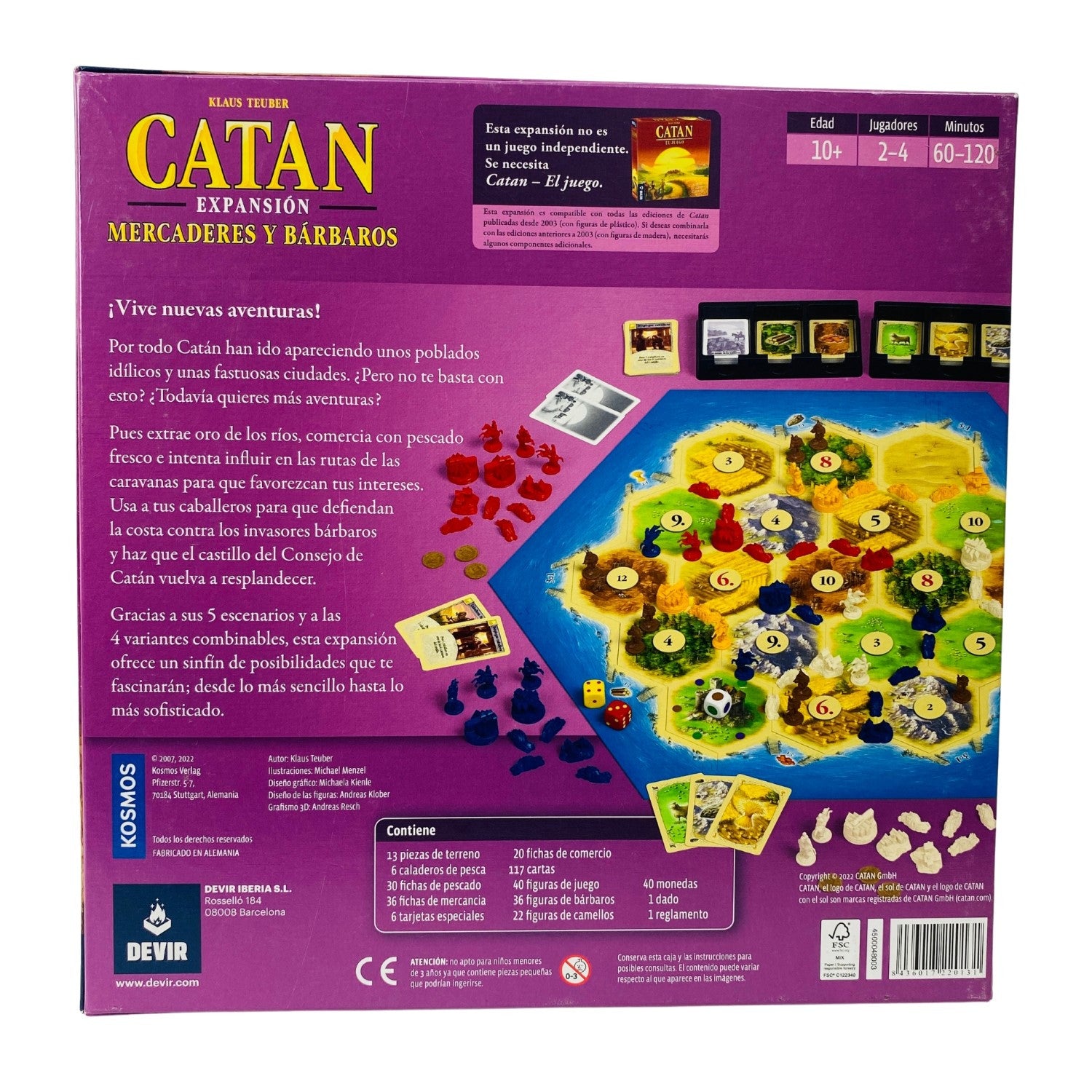 Catan: Mercaderes y Bárbaros