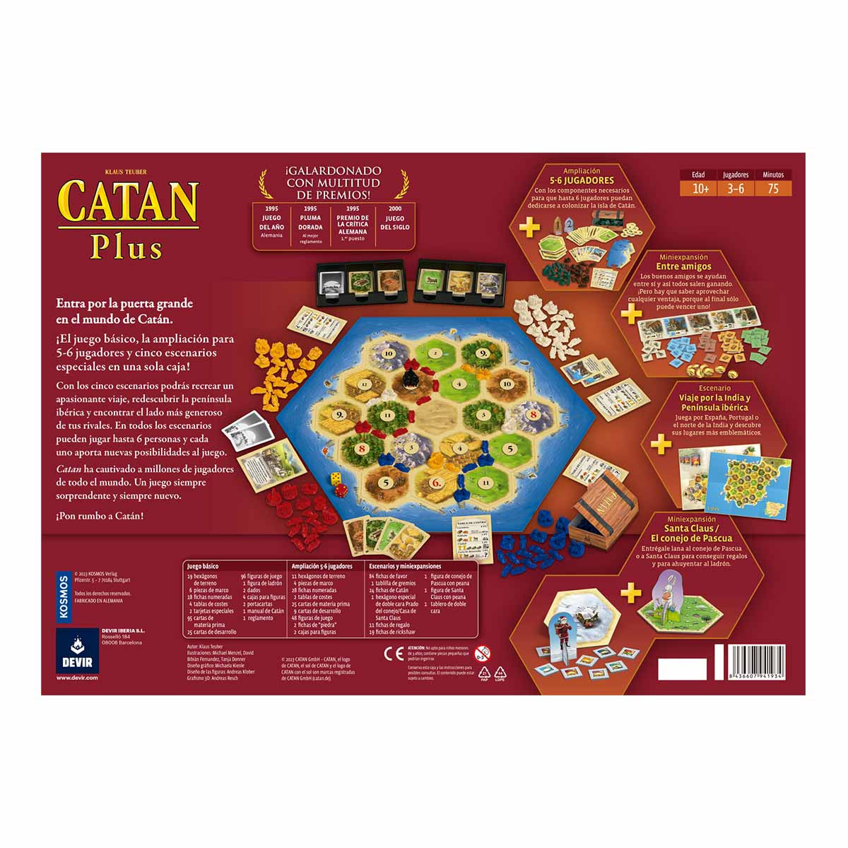 Catan Plus 2023 en español