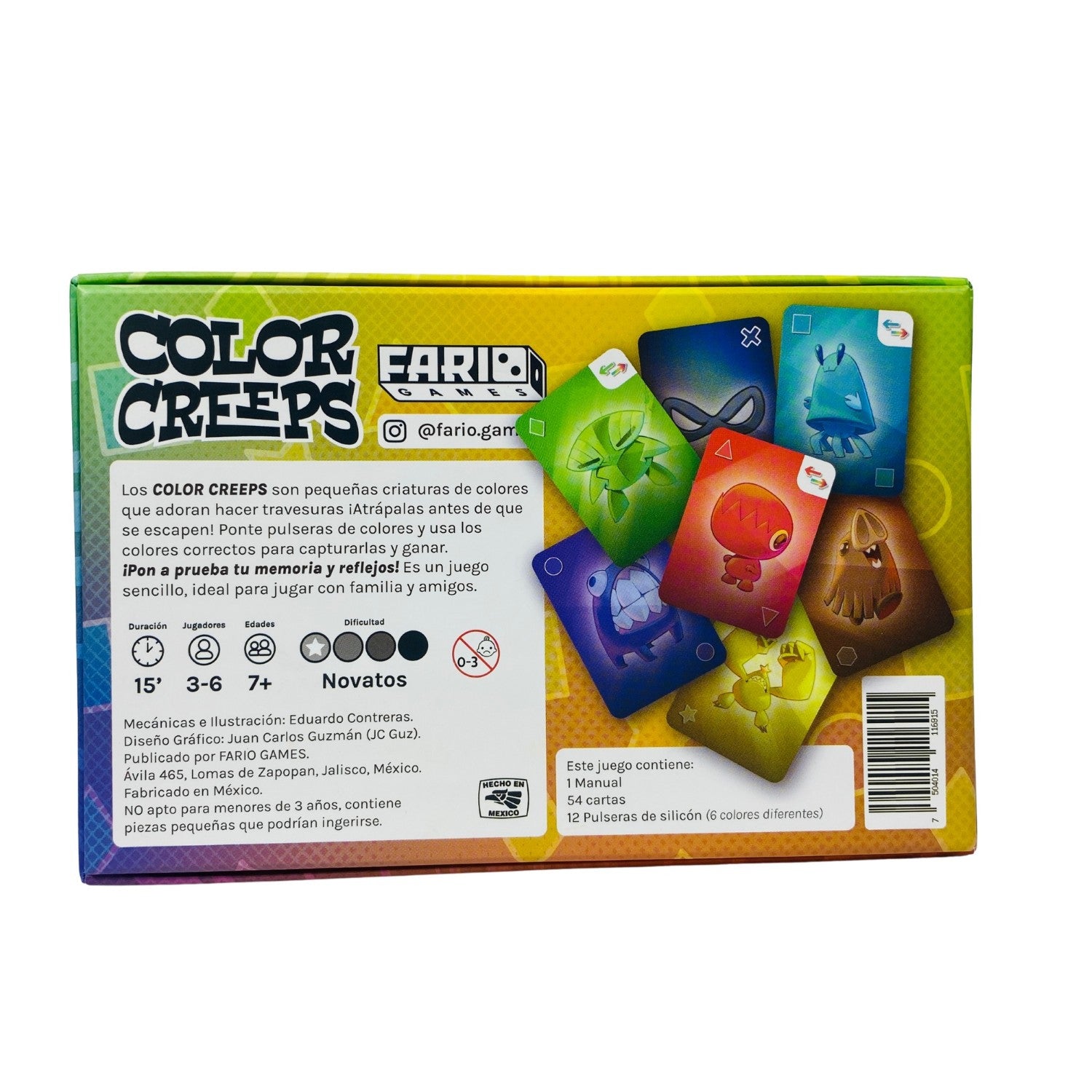 Color Creeps en español