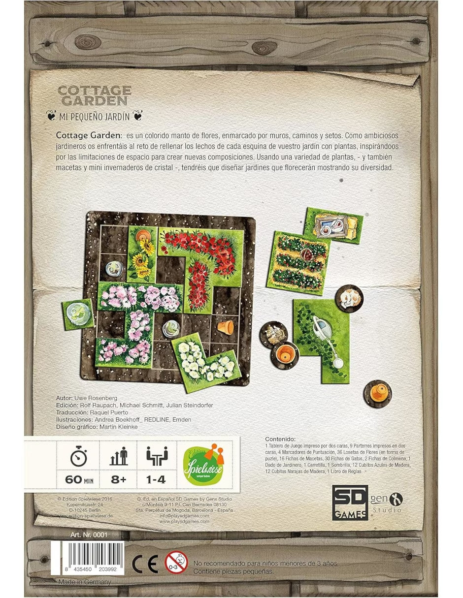 Cottage Garden en español