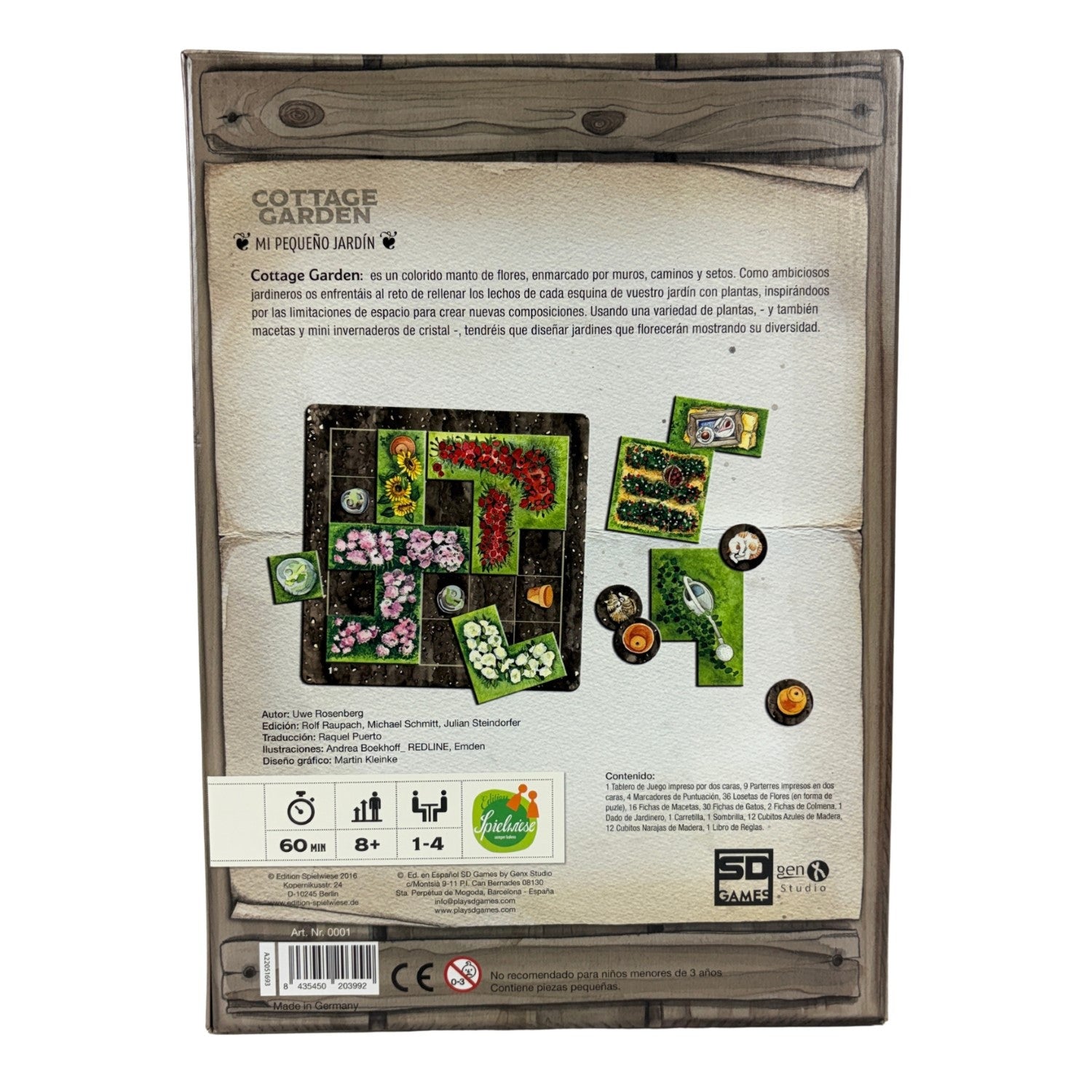 Cottage Garden en español