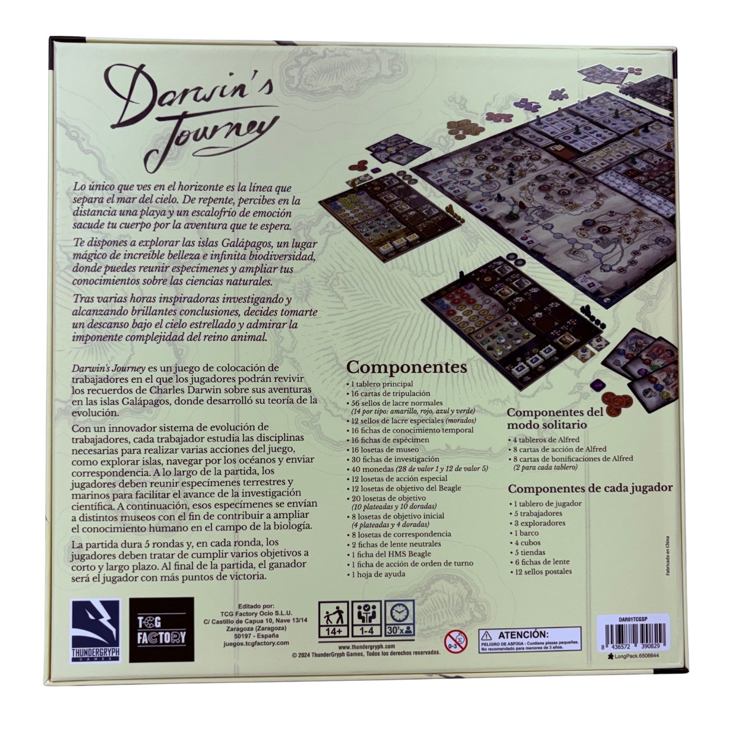 Darwins Journey en español