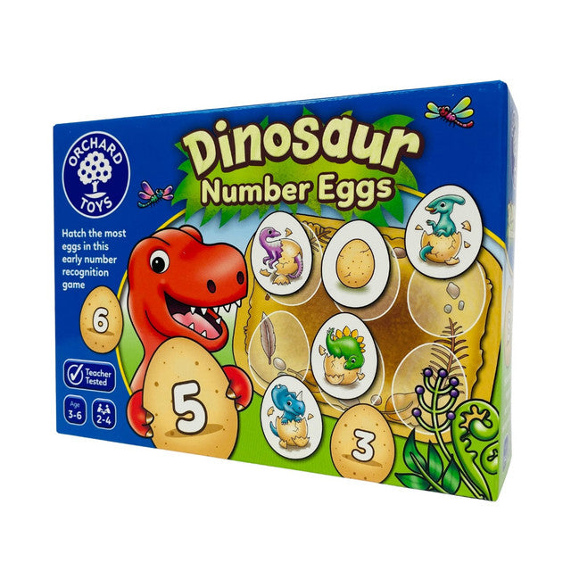 Dinosaur Number Eggs