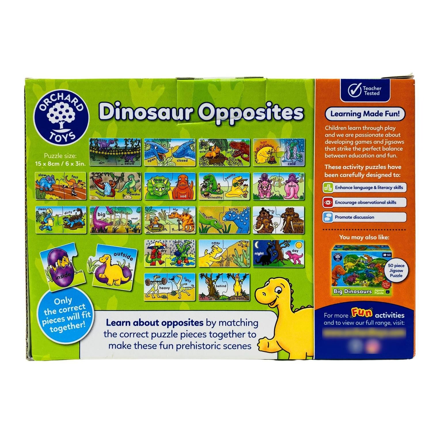 Dinosaur Opposites