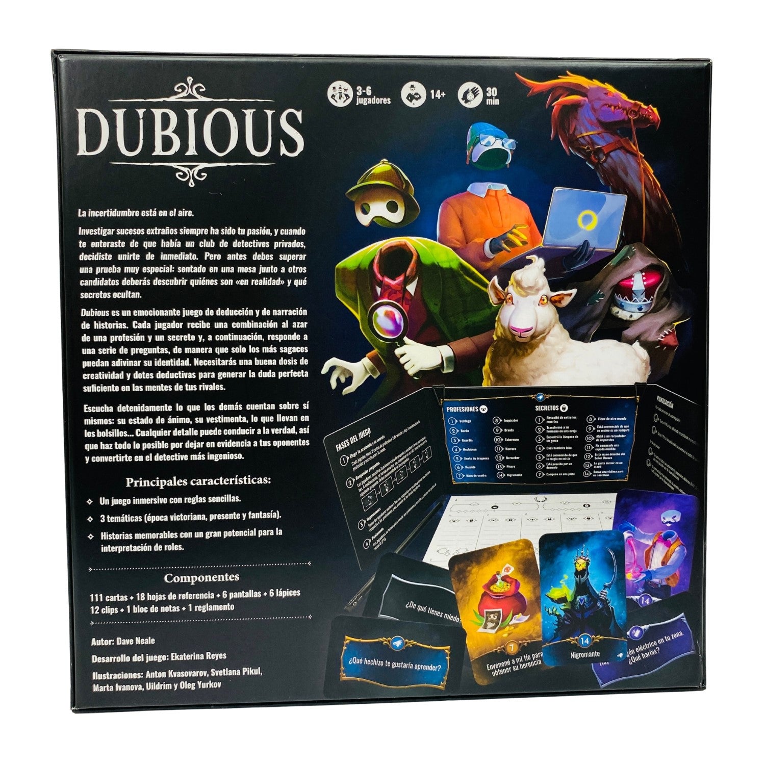 Dubious en español