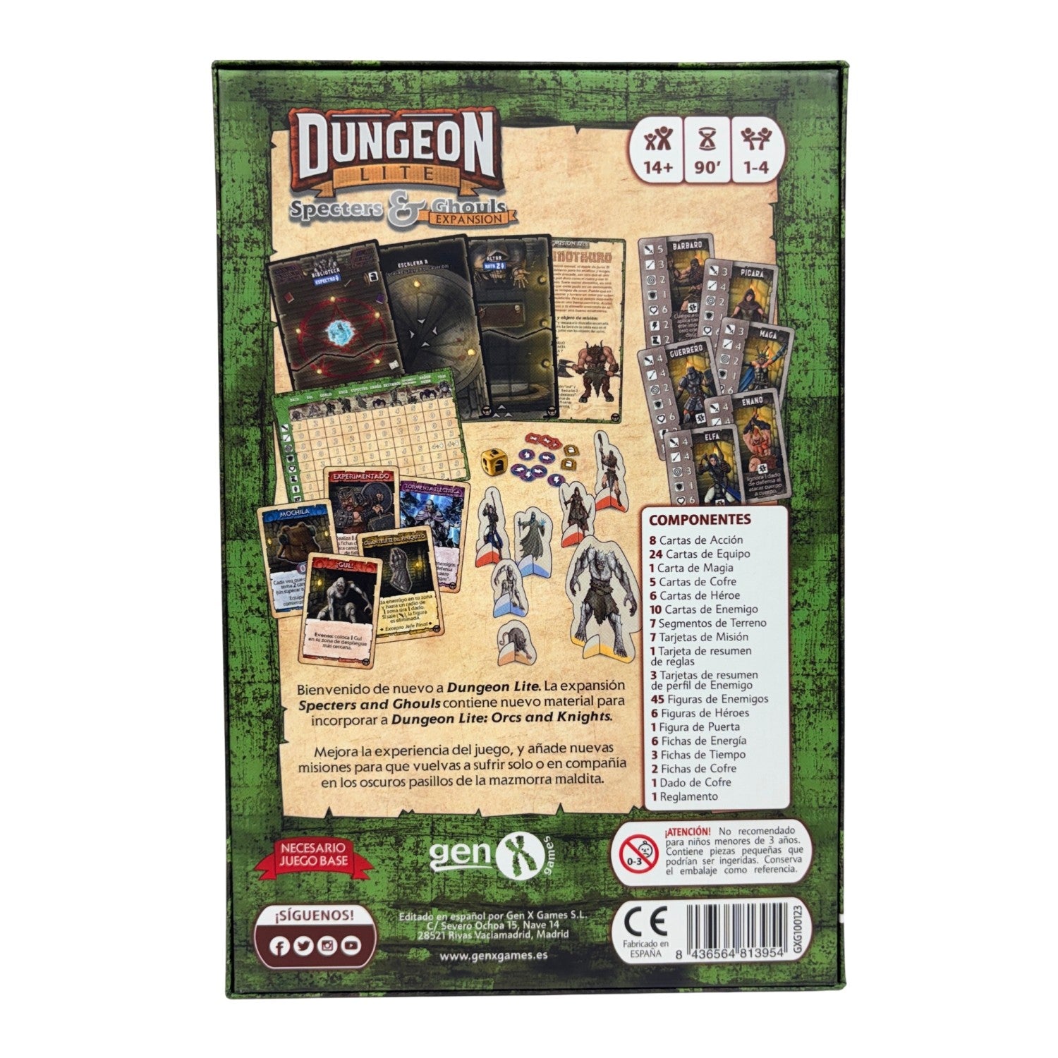 Dungeon Lite Spectres and Ghouls (expansión)