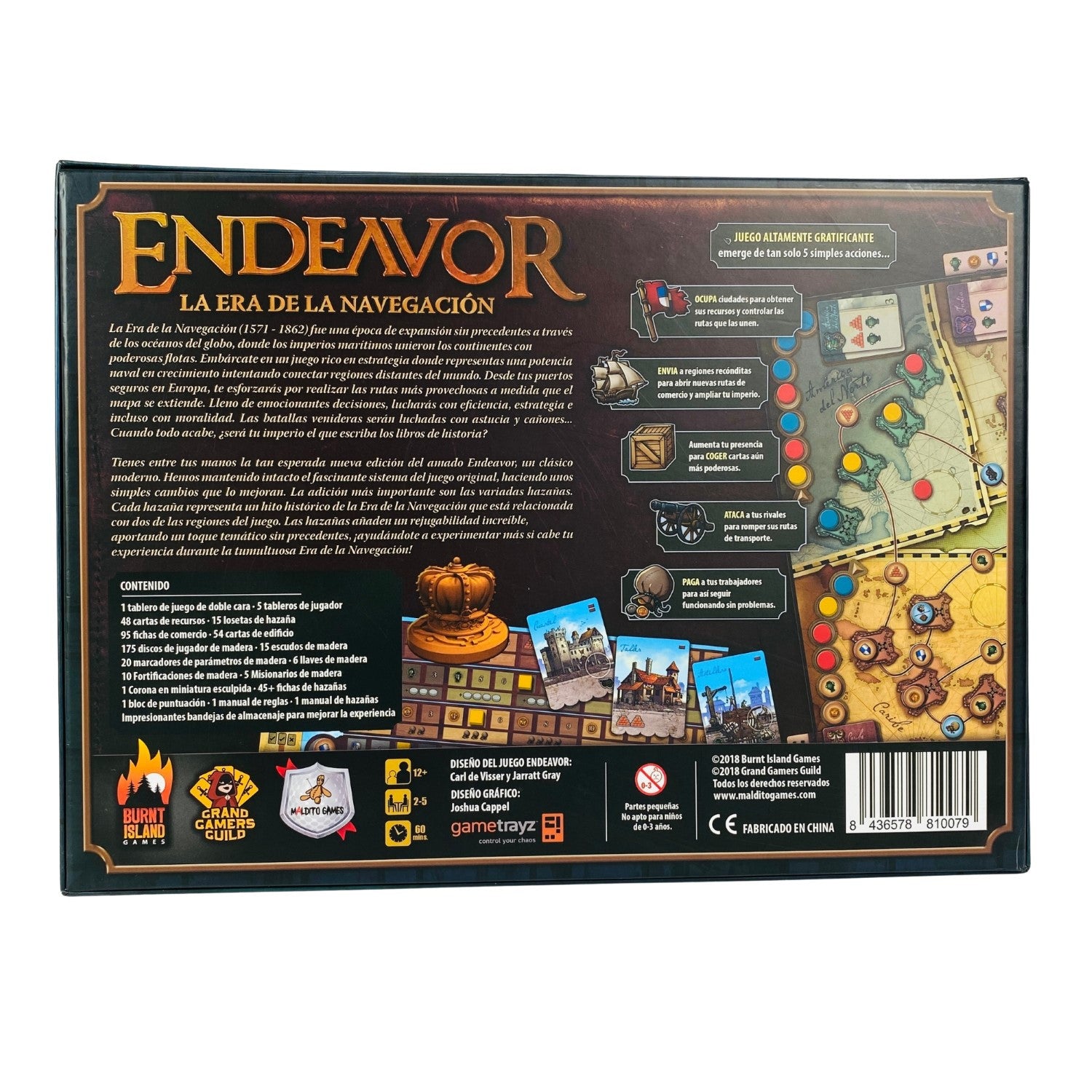 Endeavor La Era de la Navegación