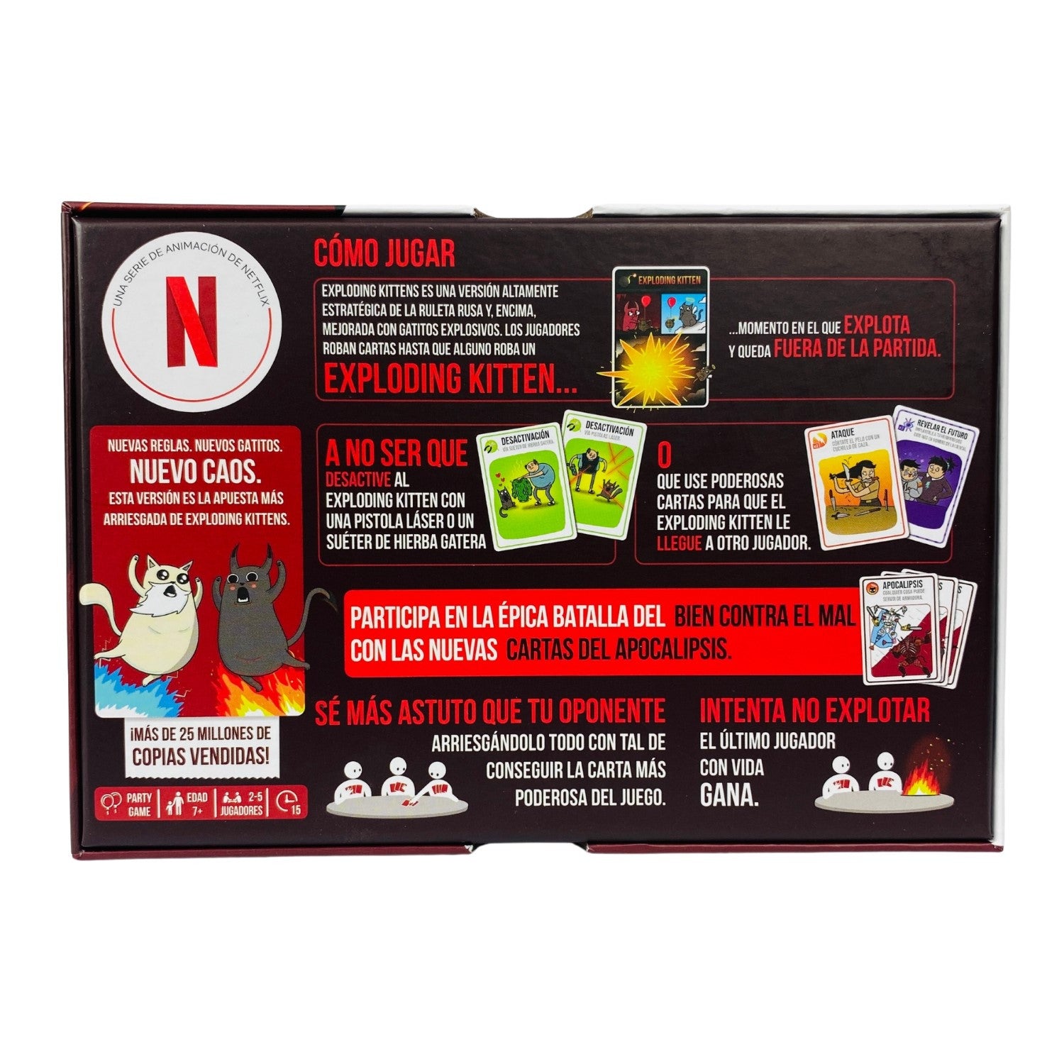 Exploding Kittens El Bien Contra El Mal