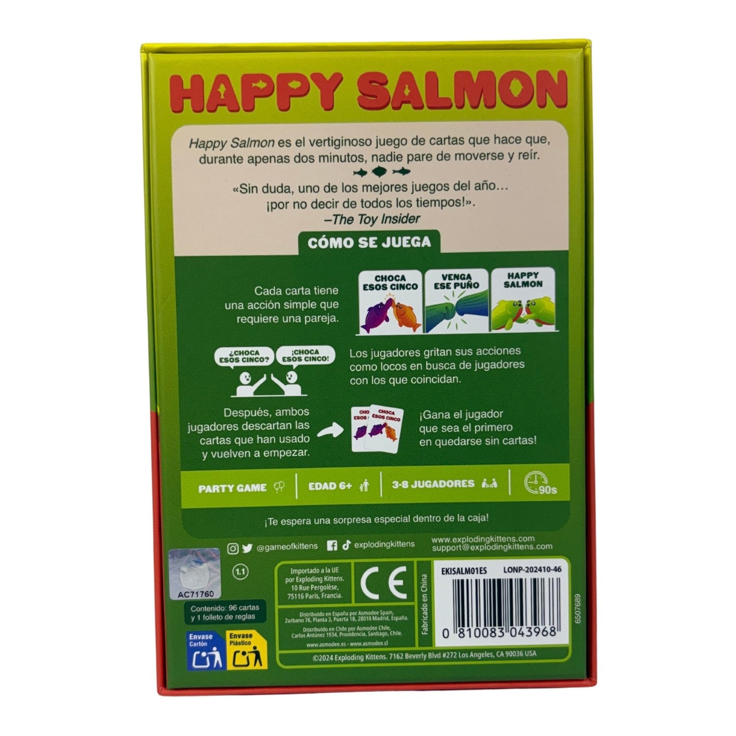 Happy Salmon en español