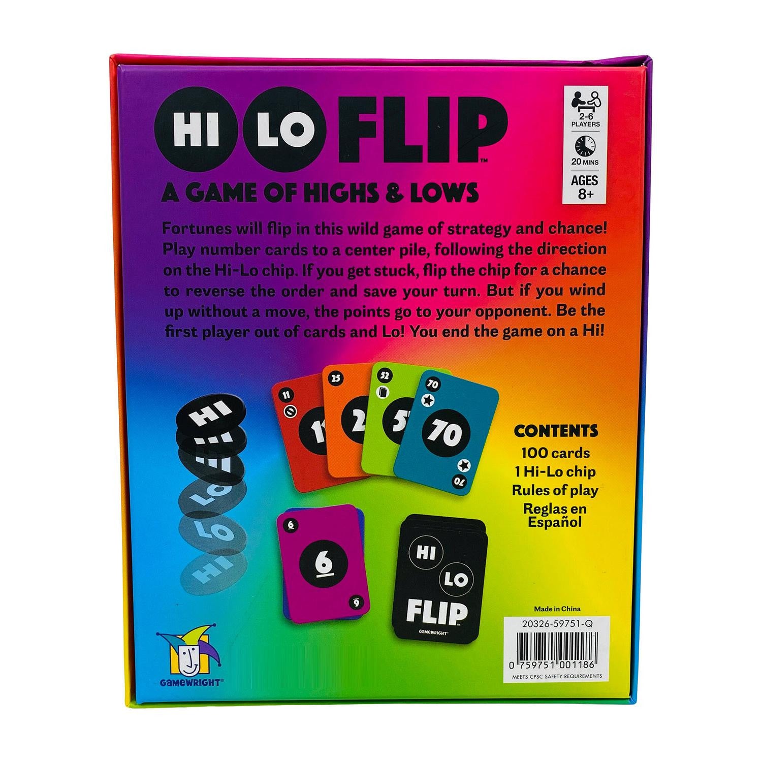 Hi Lo Flip en español