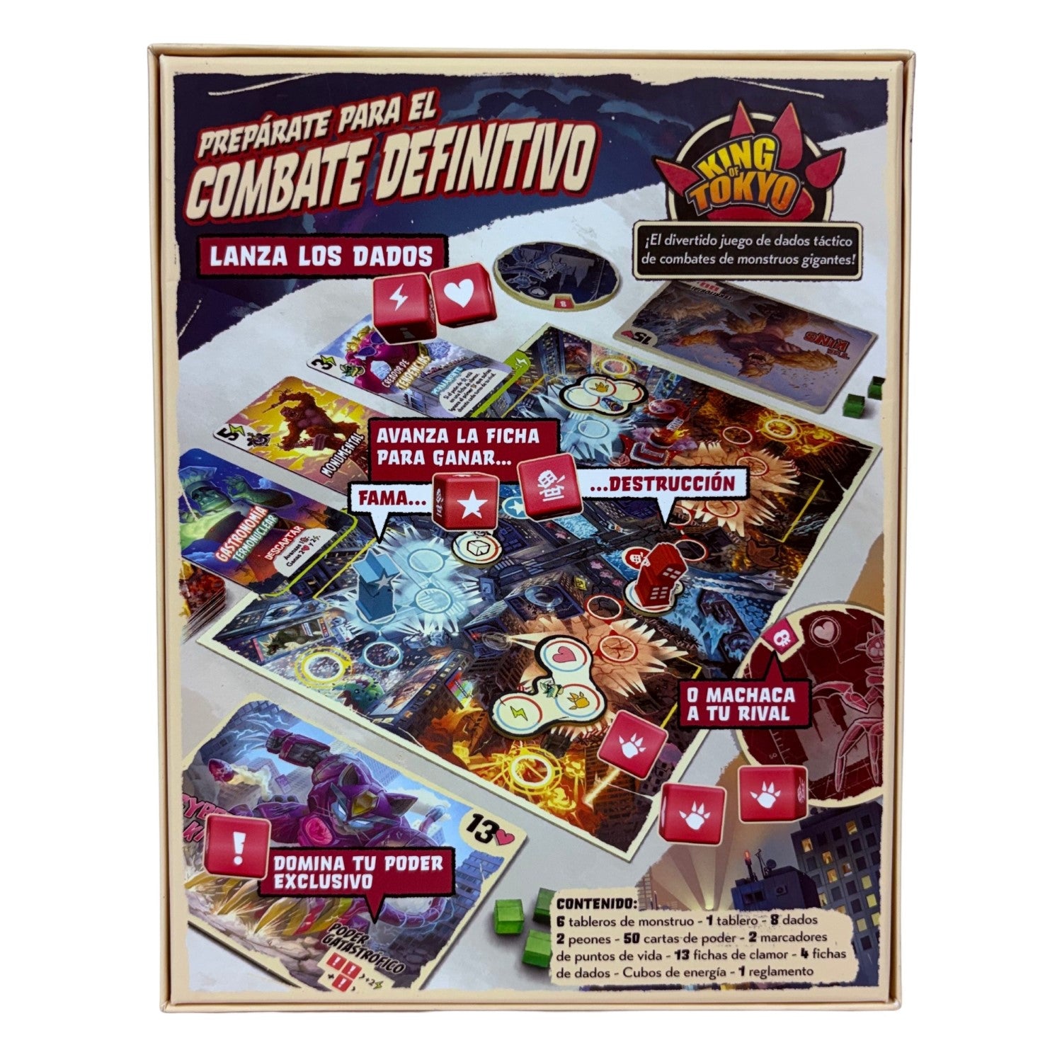 King of Tokyo Duel en español