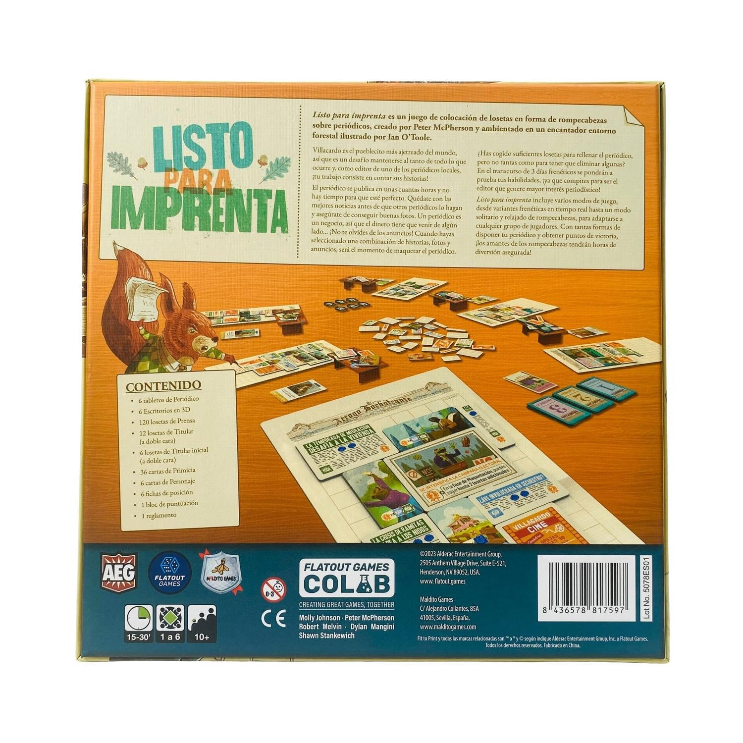 Listo para Imprenta