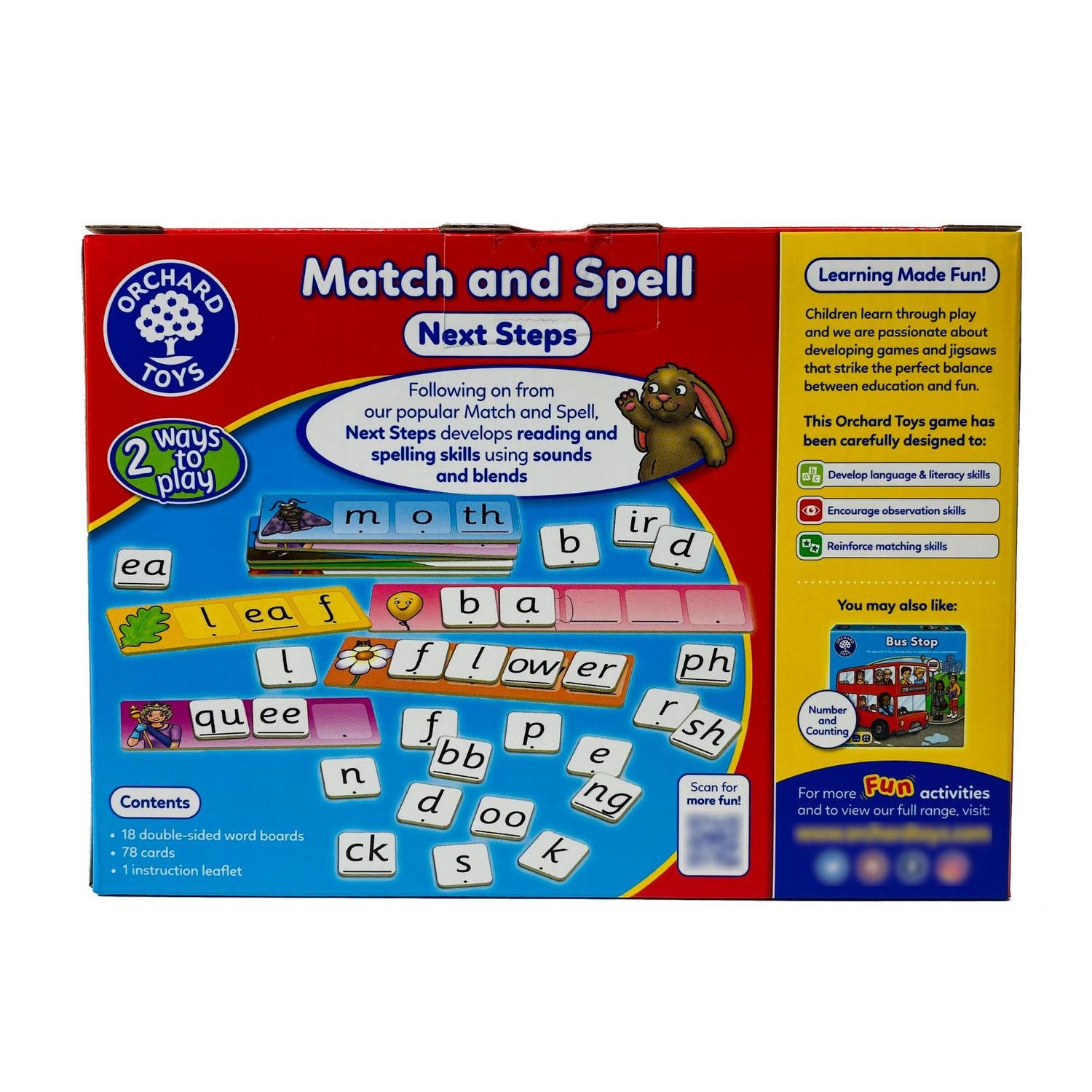 Match and Spell Next Steps