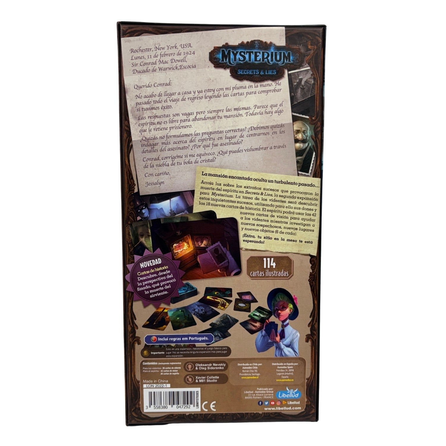 Mysterium Secrets & Lies en español