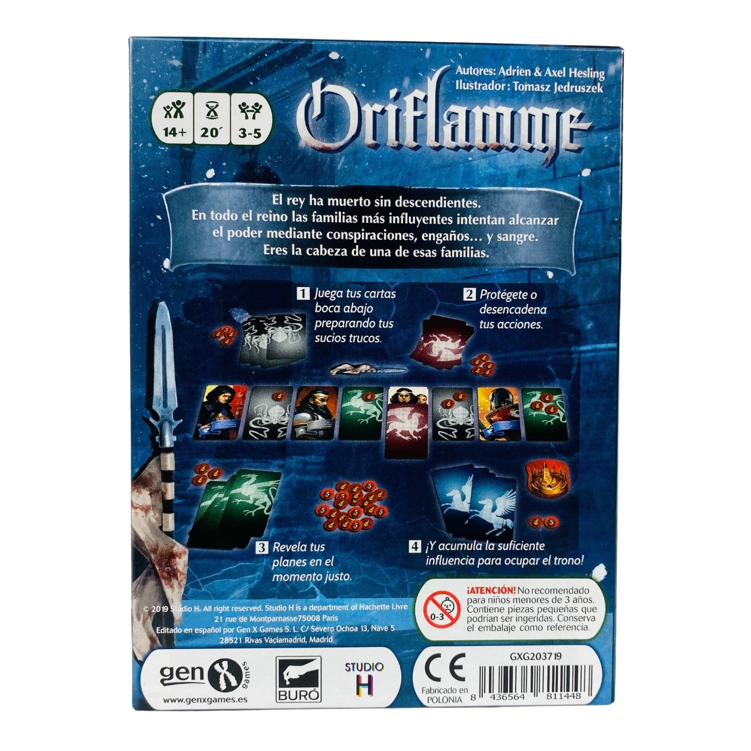 Oriflamme en español