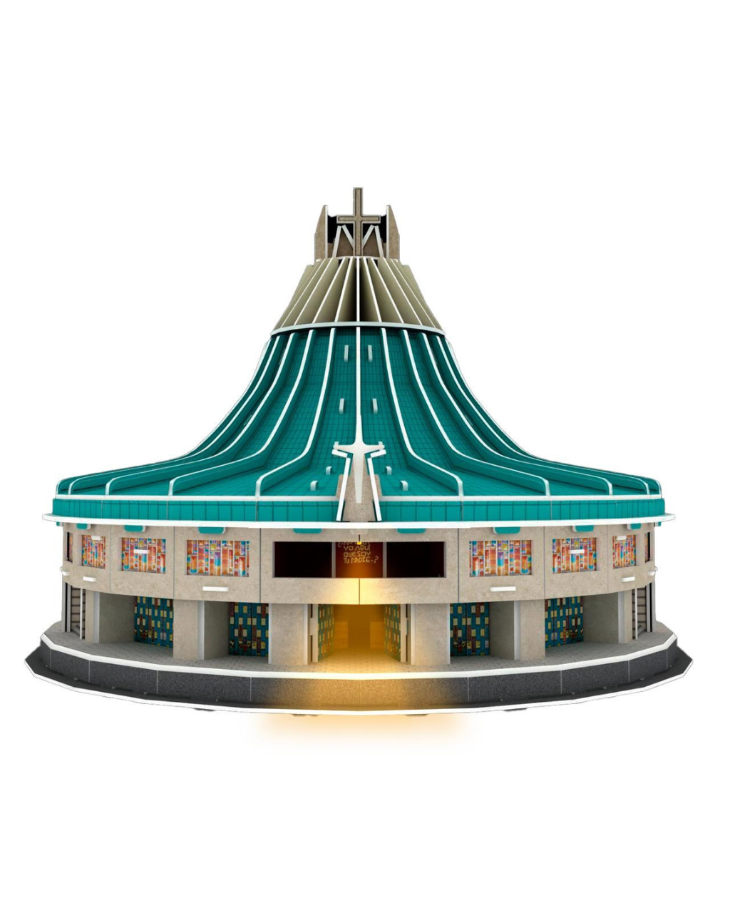 Rompecabezas 3D Basílica de Guadalupe