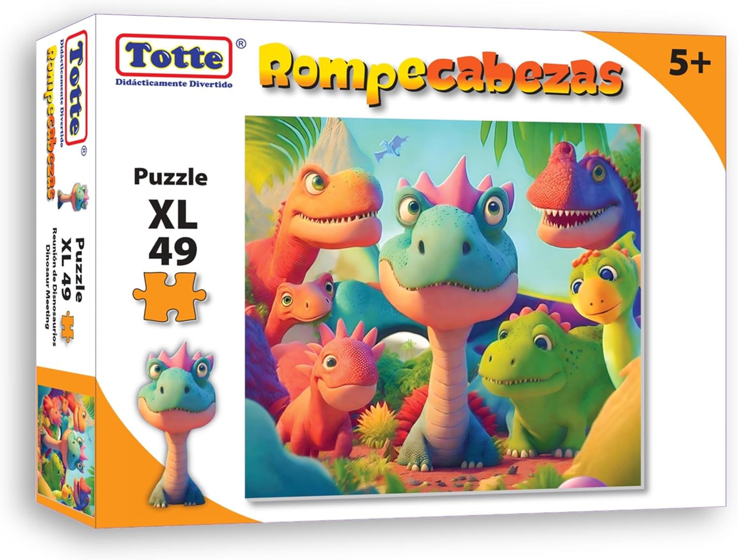 Rompecabezas Dinosaurio XL 49