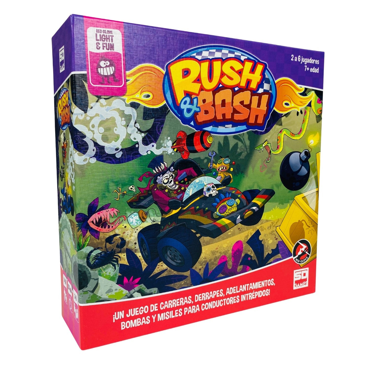 Rush & Bash en español