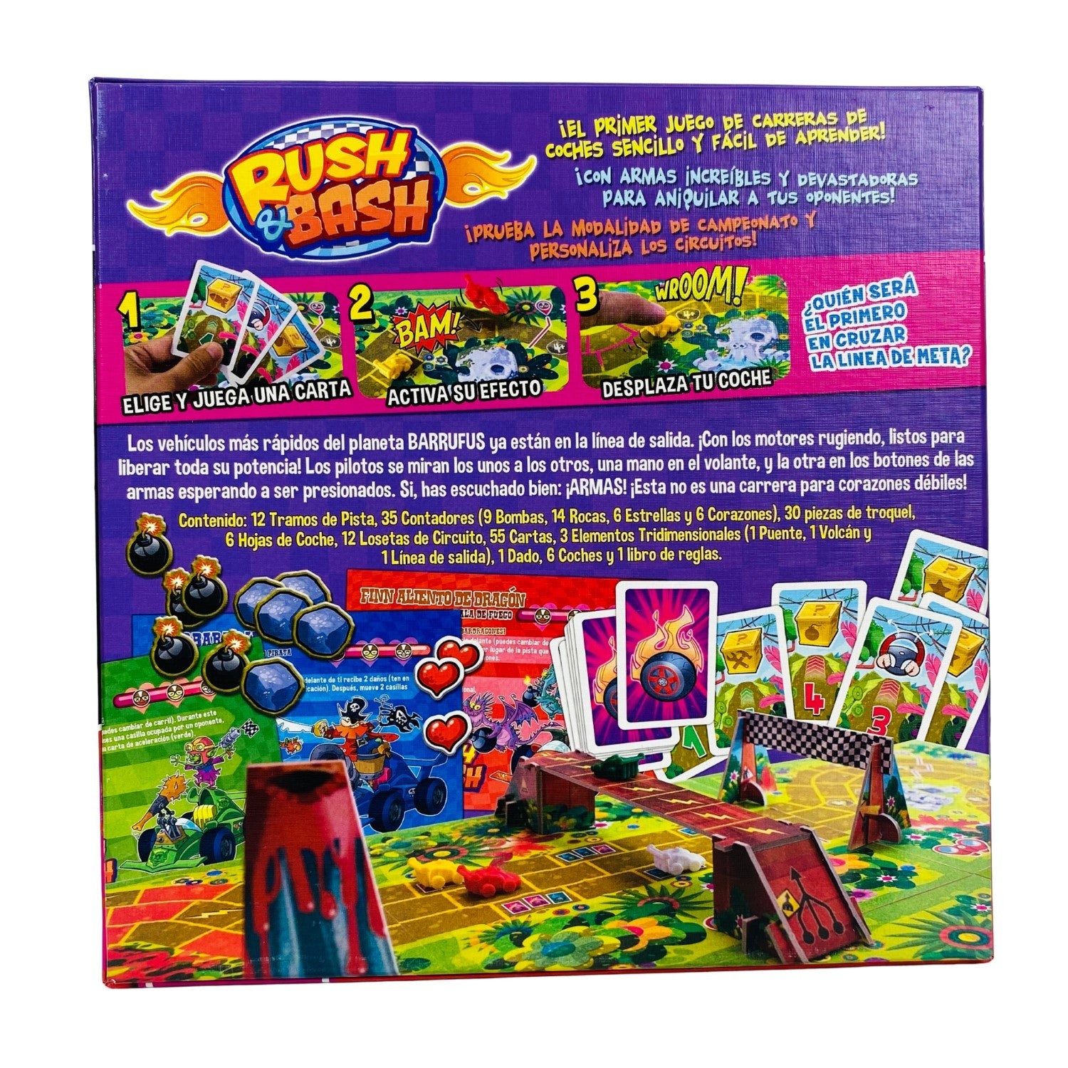 Rush & Bash en español
