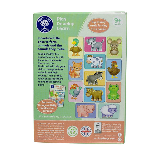 See and Sounds Flashcards
