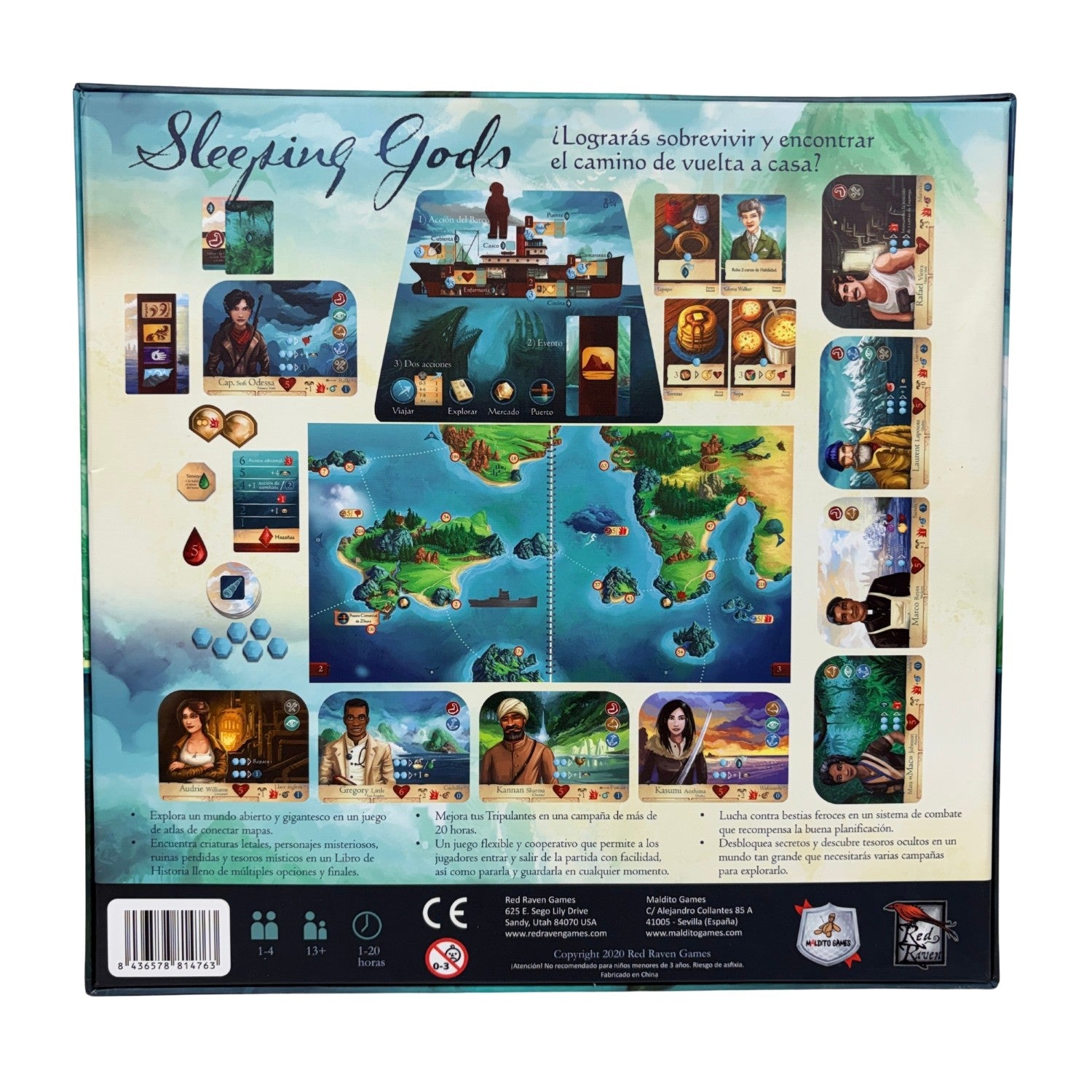 Sleeping Gods en español