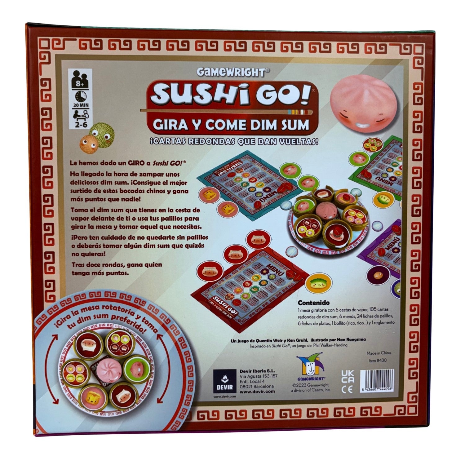 Sushi go gira y come en español