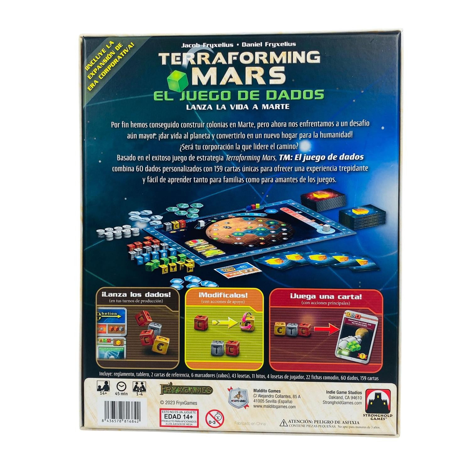 Terraforming Mars Dados