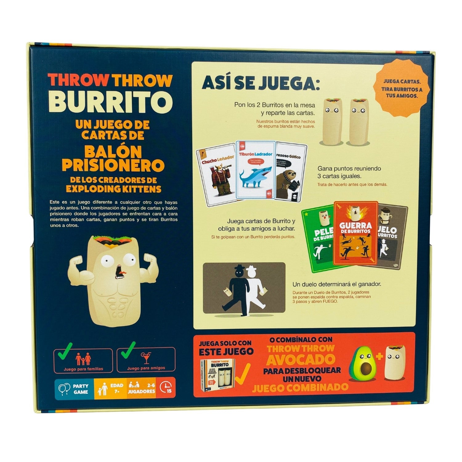 Throw Throw Burrito en español