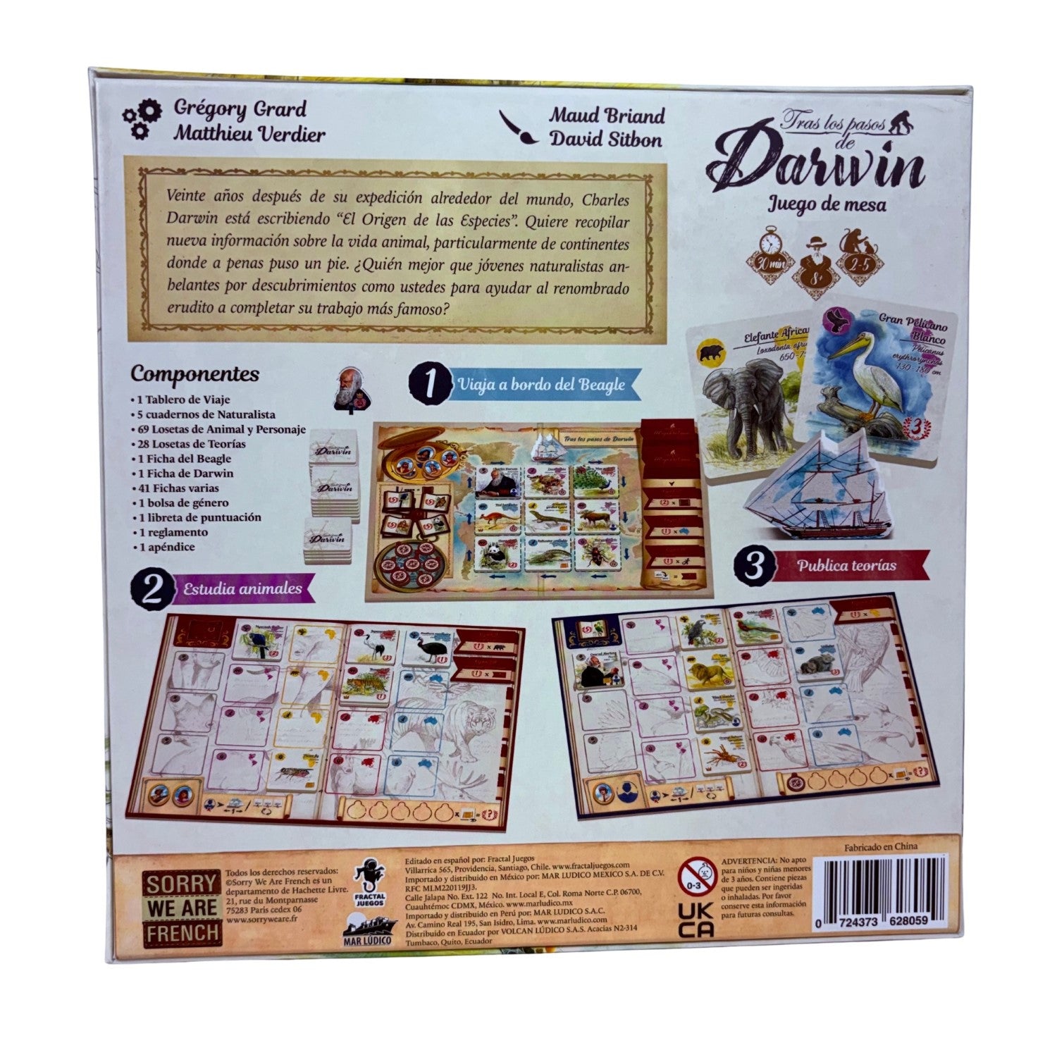 Tras los pasos de Darwin