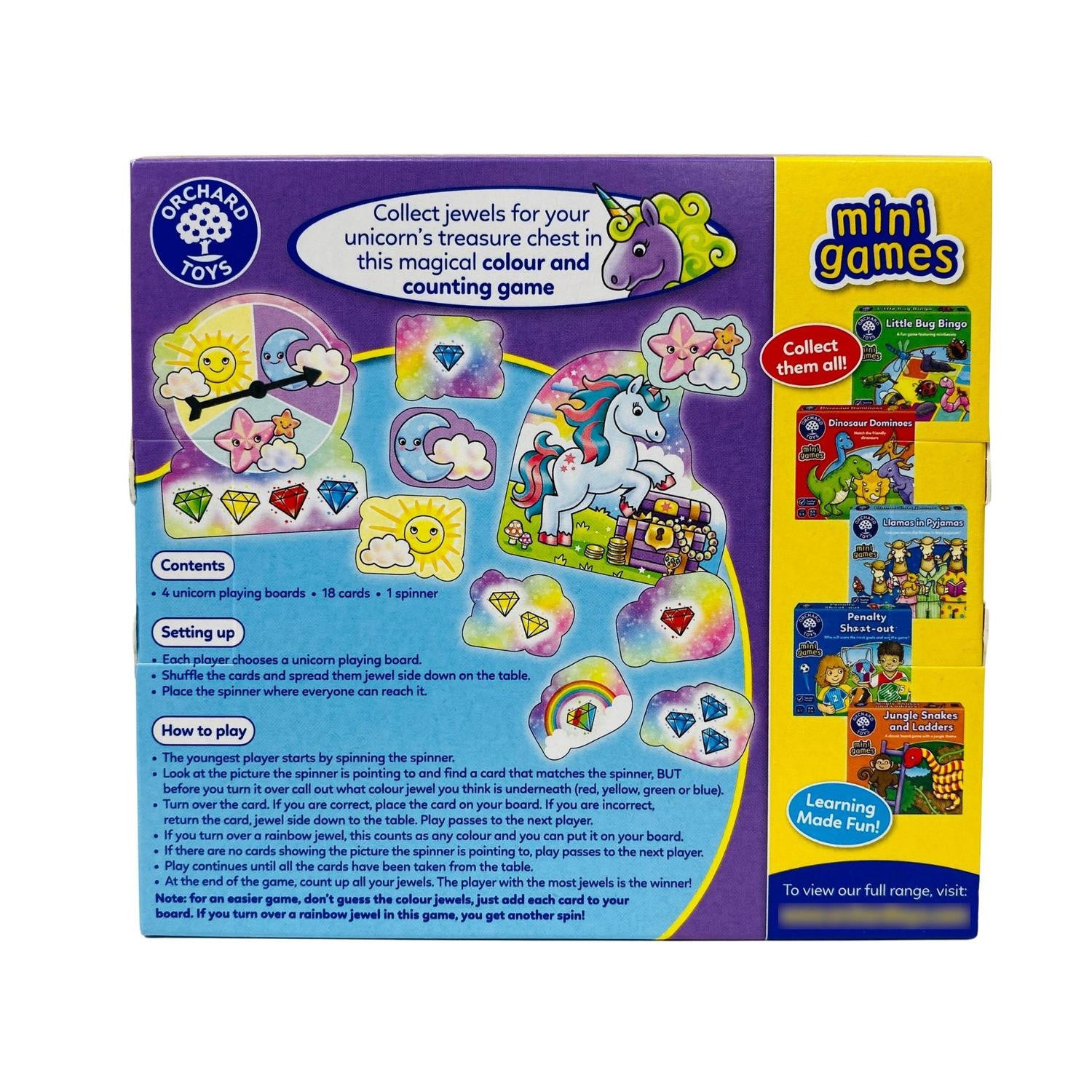 Unicorn Jewels Mini Game