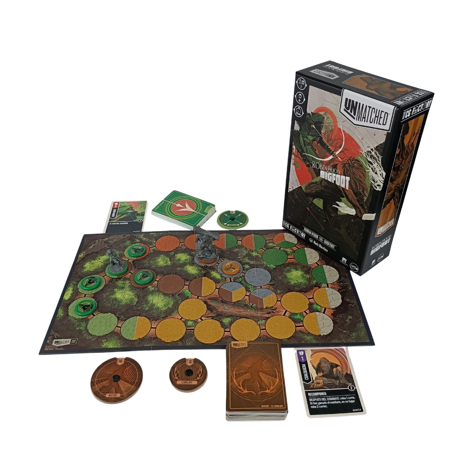 Unmatched Robin Hood Vs Bigfoot en español