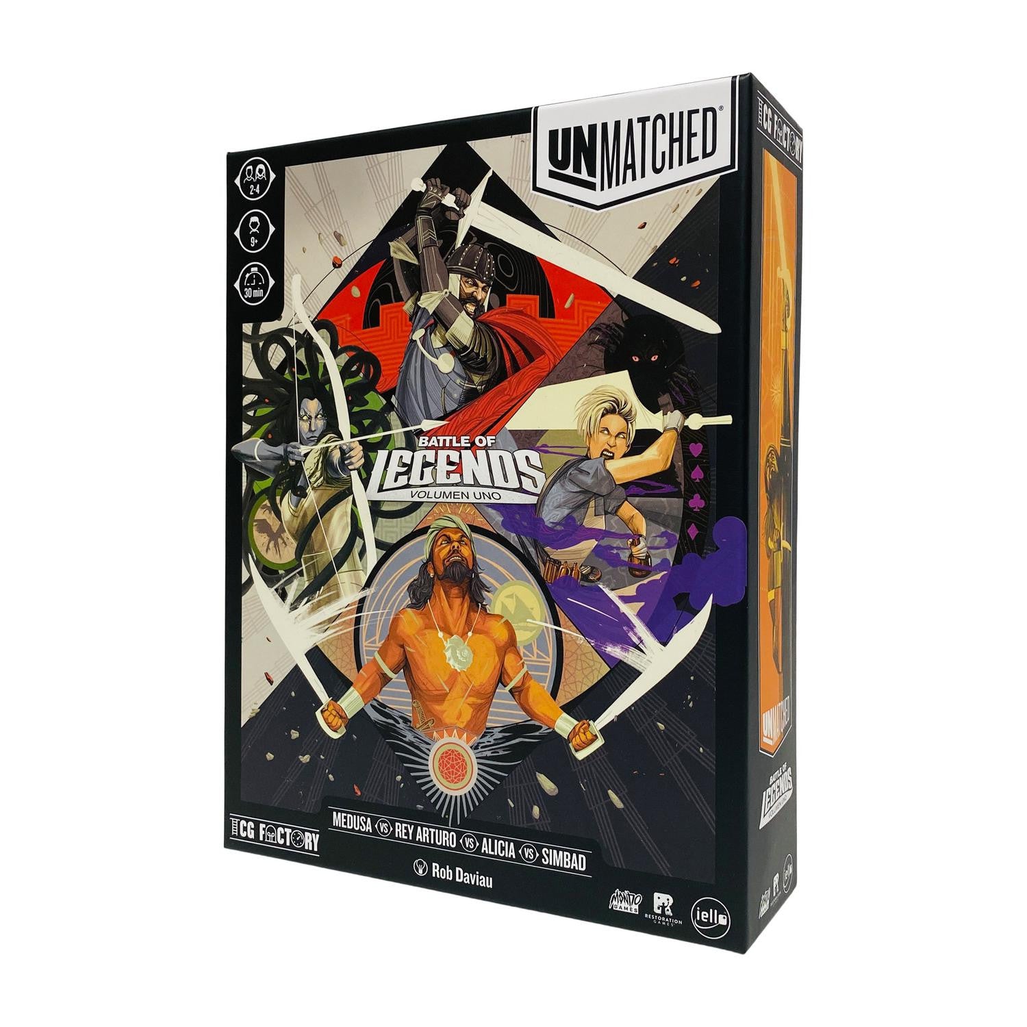 Unmatched Battle of Legends Vol. 1 en español
